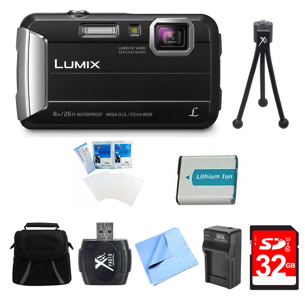Black Digital Camera 32GB Bundle I74639