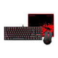 Wired Mechanical LED RGB Gaming Keyboard Mouse Combo O768553