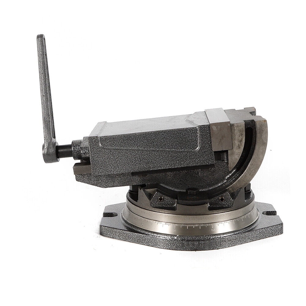 5" Precision Milling Vise 2Way Clamp Machine Accessory Set 90º Tilting with Swivel Base U9120