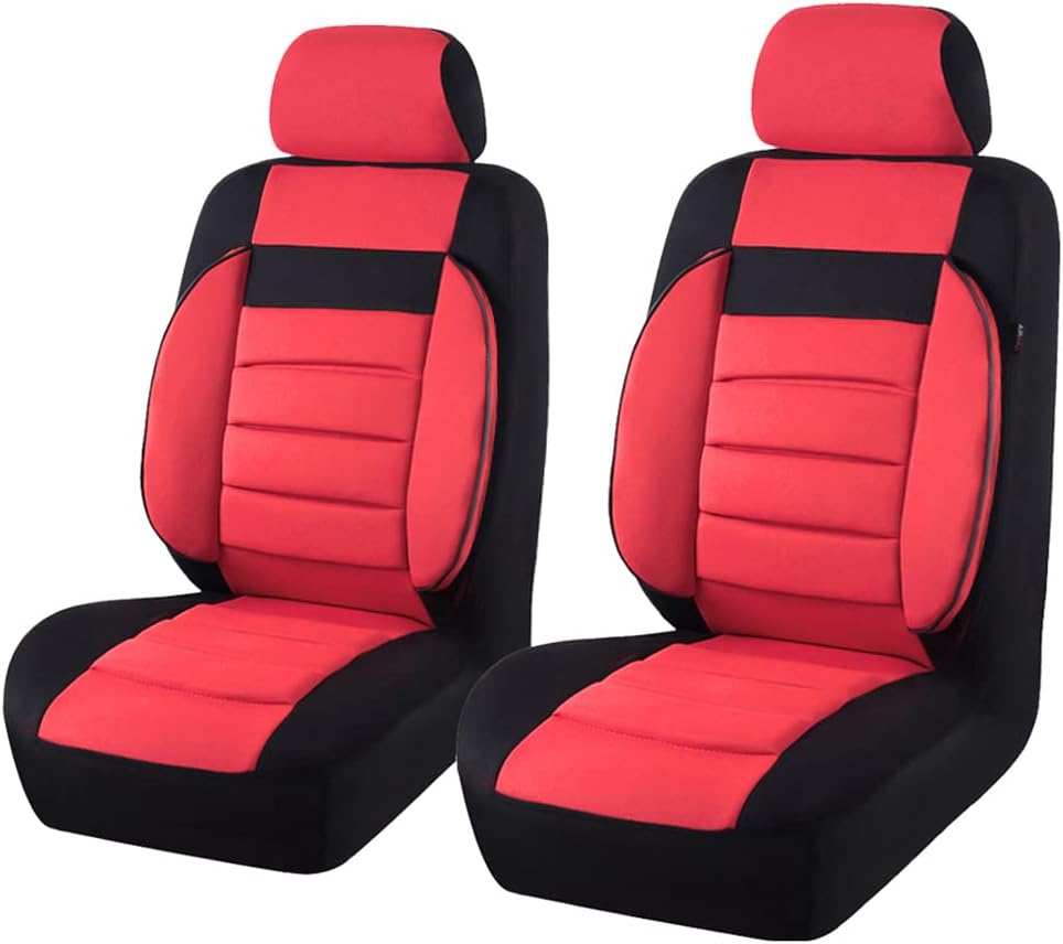 6PCS Black And Blue Car Seat Covers Set Y5051