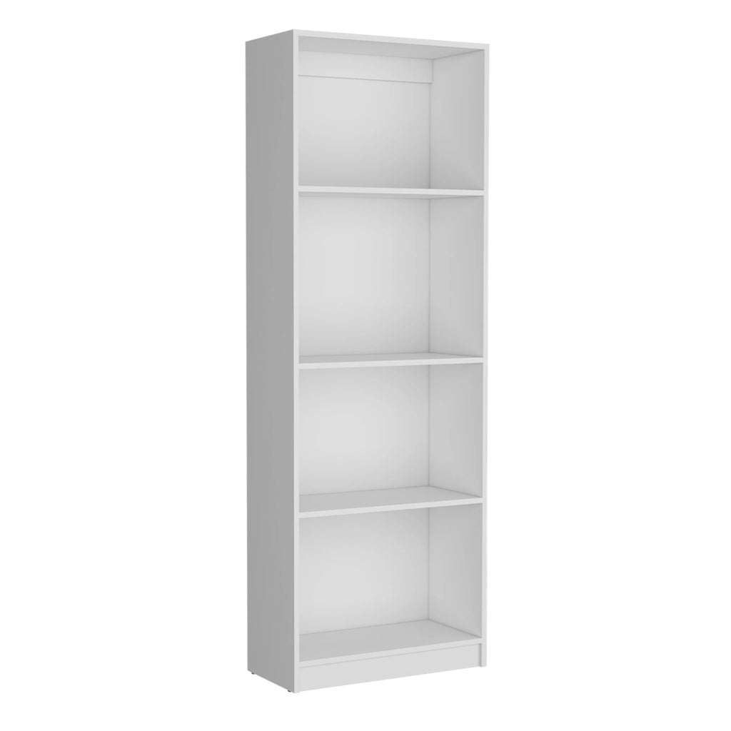 3 Piece Living Room Set with 3 Bookcases, White Y522