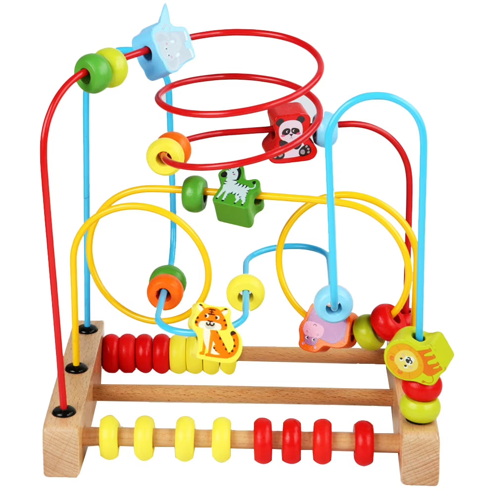 Wooden Beads Roller Montessori Toy U94636