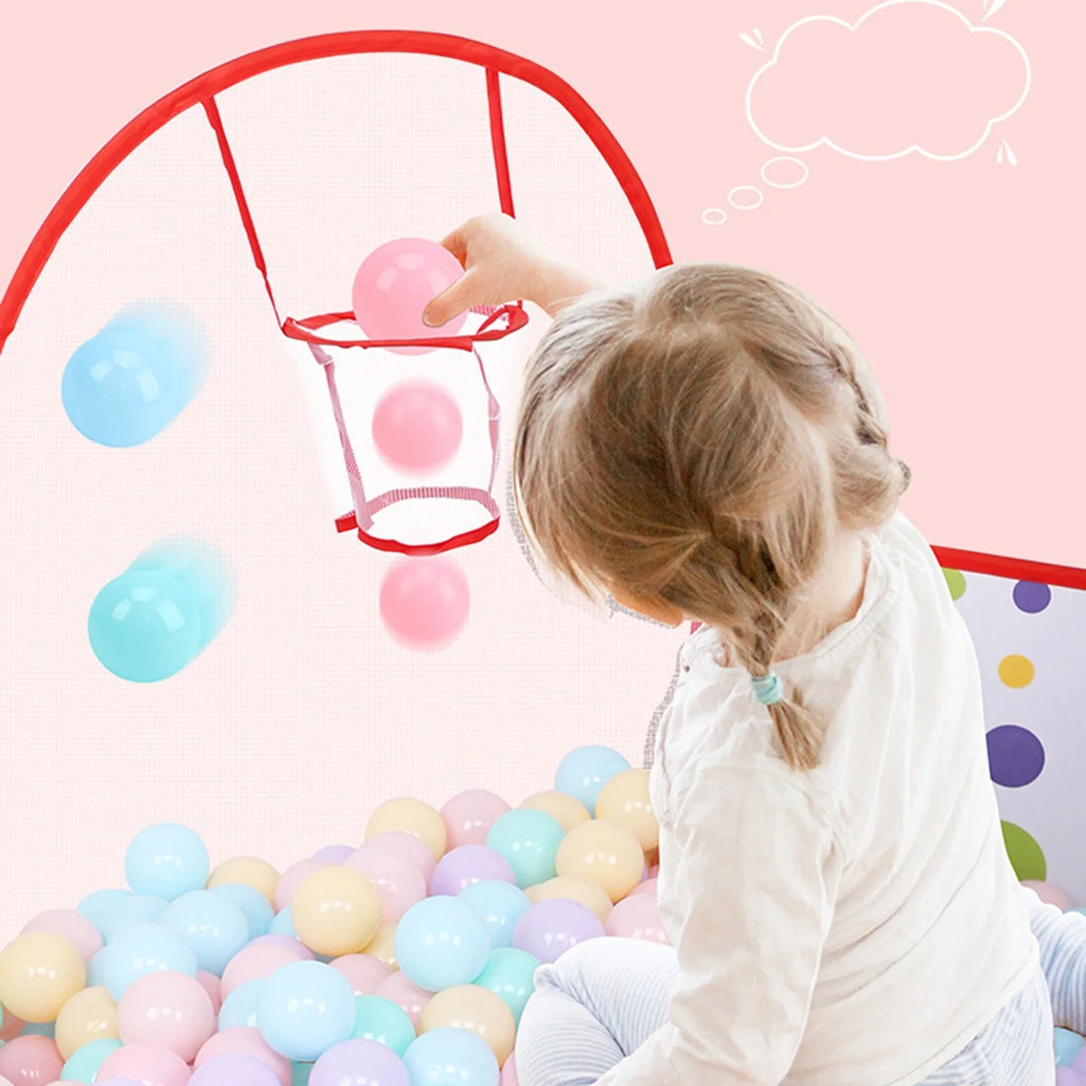 Ball Play Tent Playhouse Ball Pit Playpen T8600