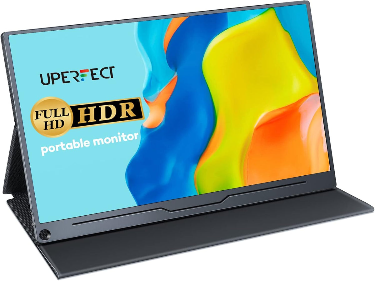 Portable Monitor 15.6'' 1920×1080 FHD IPS USB C HDMI Dual Speakers VESA S2533
