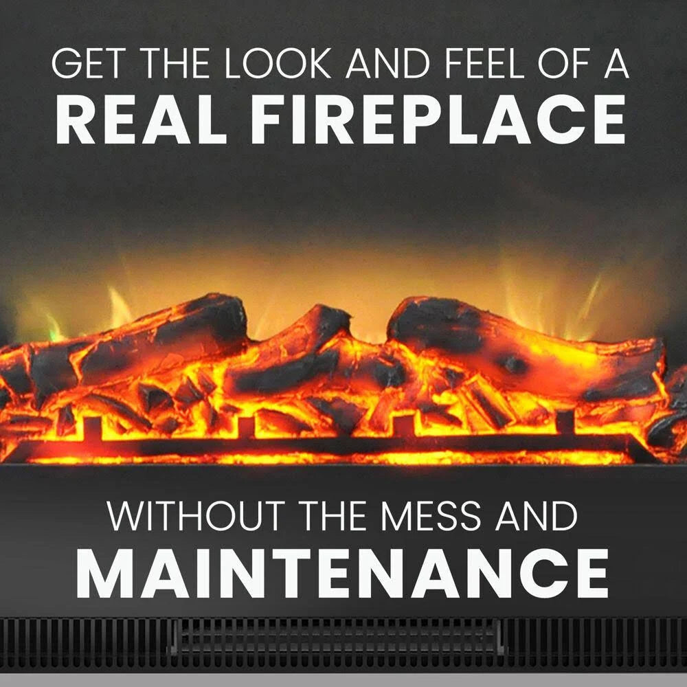 Cherry Floor-standing Electric Fireplace F509