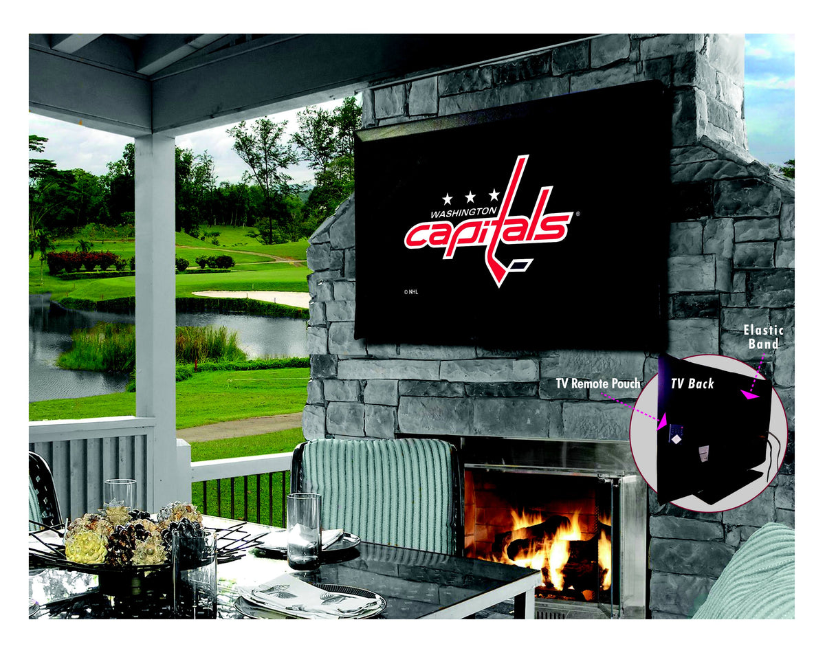Washington Capitals Breathable Water Resistant Vinyl TV Cover T81985