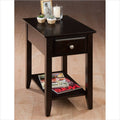 Espresso Chairside Table E74893