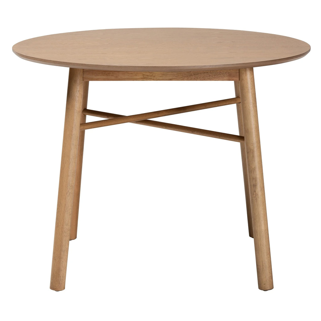 Oak Brown Rubberwood Dining Table H4715