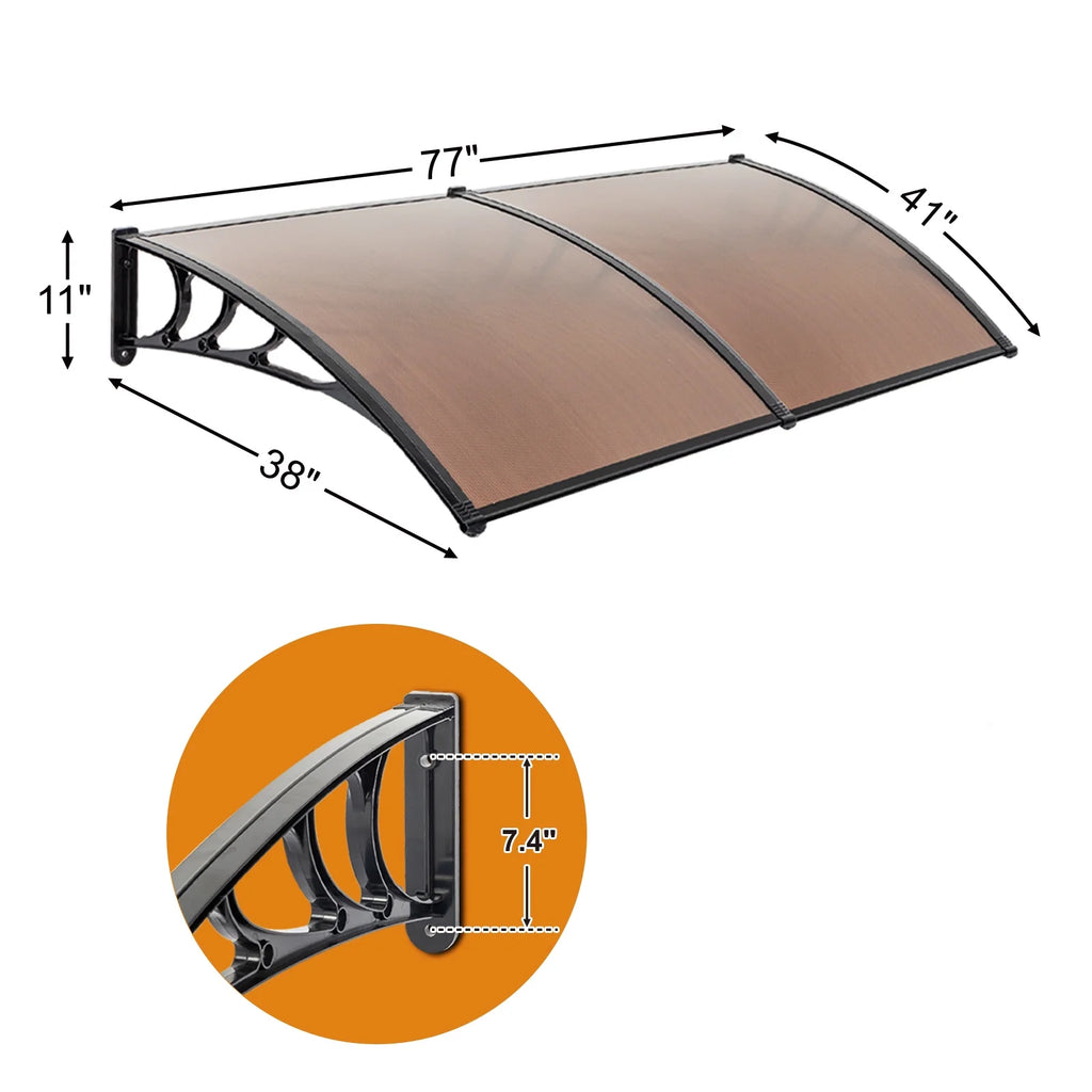 Black Patio Awning B57283