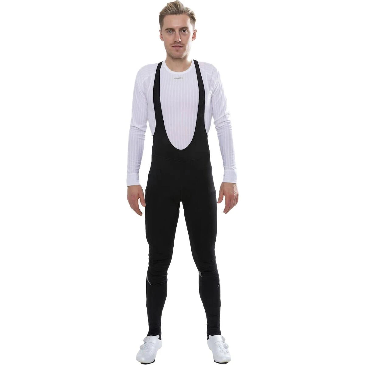 Thermal Bib Tights Black M Z946012