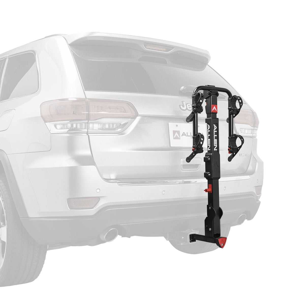 Black 3-Bike Carrier for 2 in. and 1 1/4 in. Hitch N546