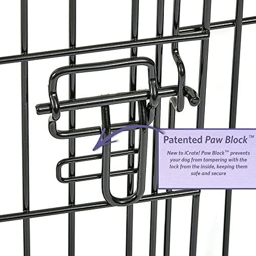 Single & Double Door Dog Crate with Leak-Proof Pan J269