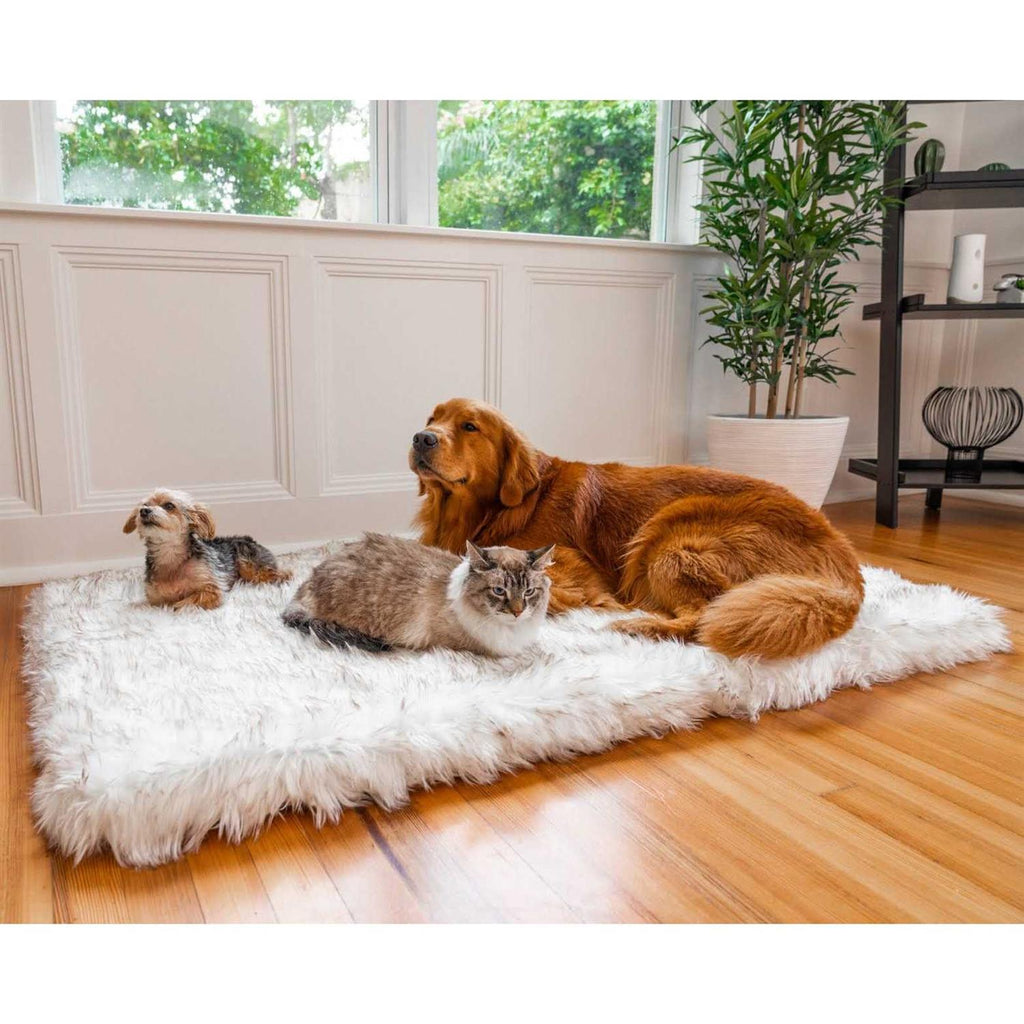 Faux Fur Orthopedic Dog Bed O6028